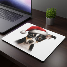 DistinctInk Mouse Pad - 1/4" Foam Rubber - Rat Terrier Puppy Drawing