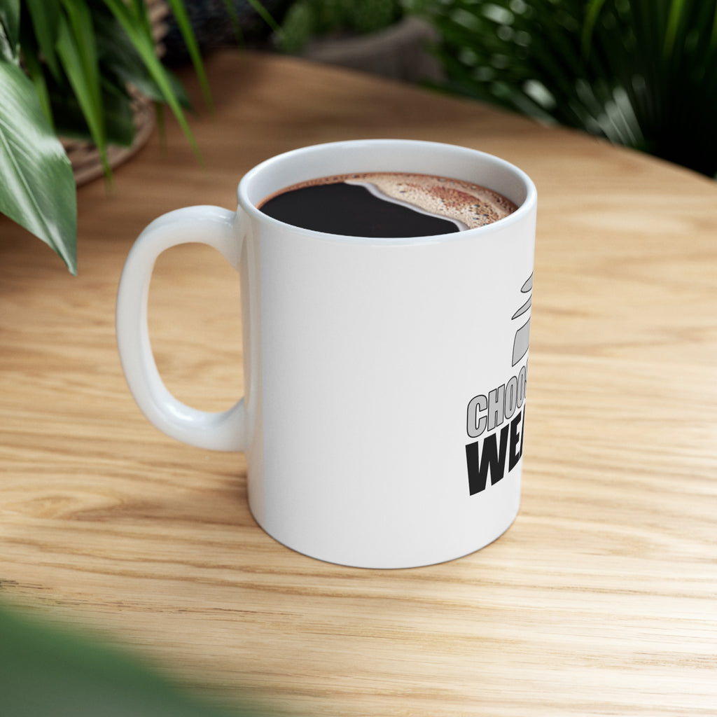 Glossy White Coffee / Tea Mug - Choose Your Weapon - Chef Knives, view 8