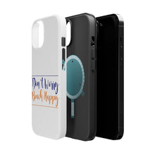 DistinctInk ToughCase for Apple iPhone, Compatible with MagSafe Charging - Don't Worry, BEACH Happy