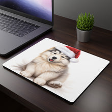 DistinctInk Mouse Pad - 1/4" Foam Rubber - Alaskan Malamute Puppy Drawing