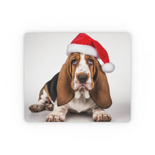 DistinctInk Mouse Pad - 1/4" Foam Rubber - Basset Hound Puppy