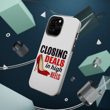 DistinctInk ToughCase for Apple iPhone, Compatible with MagSafe Charging - Closing Deals in High Heels