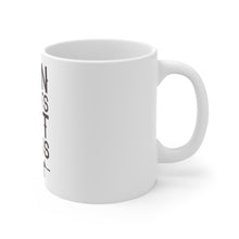 DistinctInk Glossy White Coffee / Tea Mug - Ban Idiots, Not Guns
