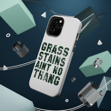 DistinctInk ToughCase for Apple iPhone, Compatible with MagSafe Charging - Grass Stains Ain't No Thang