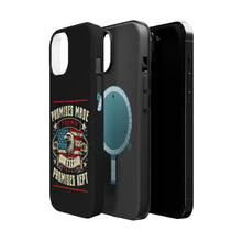 DistinctInk Tough Case for iPhone, Compatible with MagSafe Charging | Trump - Promises Made, Promises Kept | Conservative
