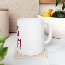 DistinctInk Glossy White Coffee / Tea Mug - Yes Chef