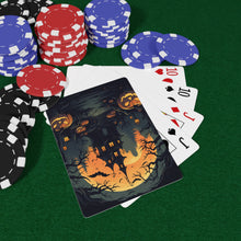 DistinctInk Playing / Poker Cards with Spooky Trick or Treating Design for Halloween