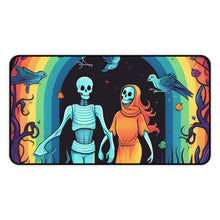 DistinctInk Desk Mat with The Enduring Beauty of Writing Design for Halloween  LGBTQ+ Pride