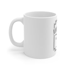 DistinctInk Glossy White Coffee / Tea Mug - Moonshine - Water of Life