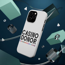 DistinctInk ToughCase for Apple iPhone, Compatible with MagSafe Charging - Casino Donor - Blackjack Gambling
