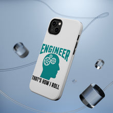 DistinctInk ToughCase for Apple iPhone, Compatible with MagSafe Charging - Engineer That's How I Roll