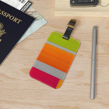 Vivianne Vostokov - Mid-Century Modern Design Printed on a Custom Luggage Tag