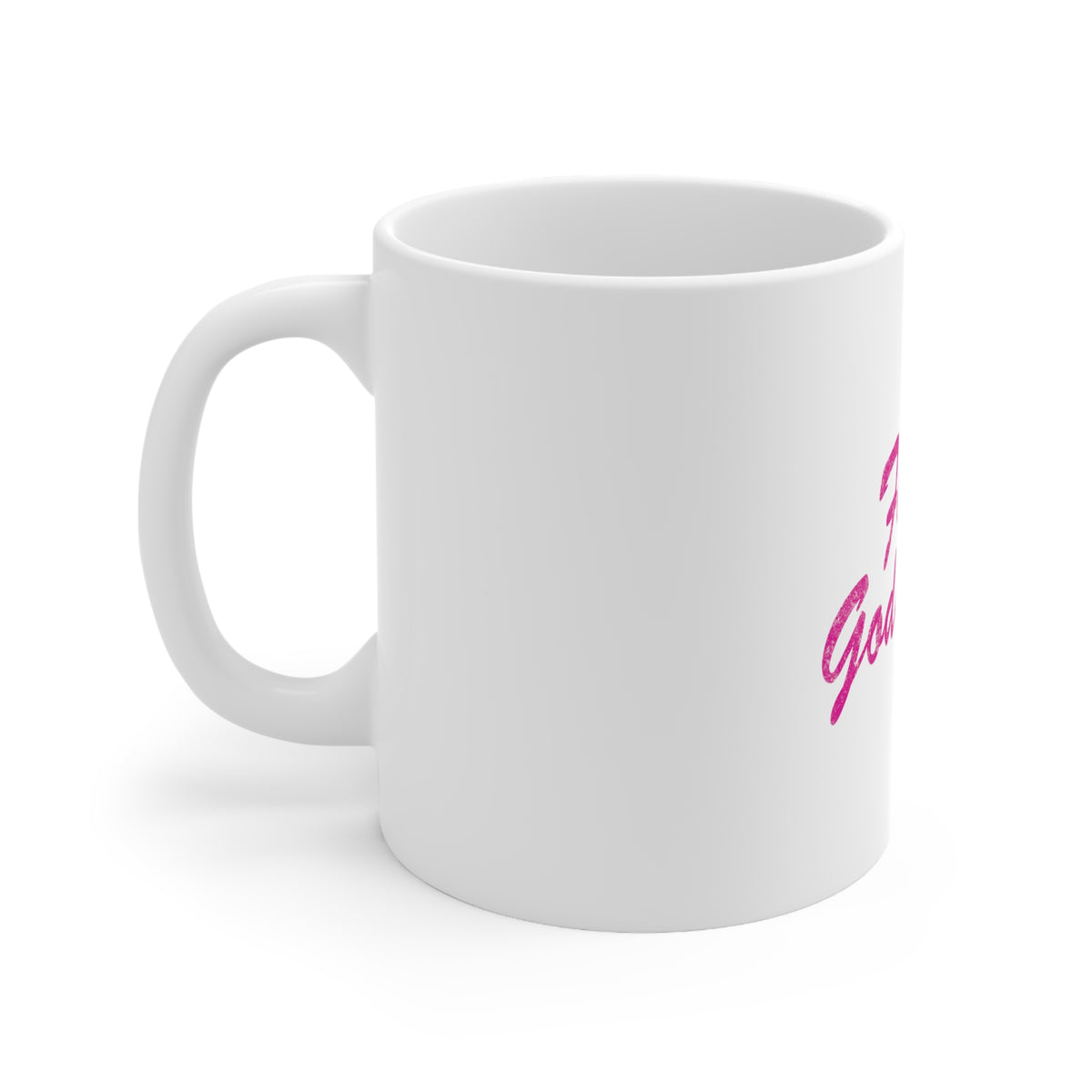 Glossy White Coffee / Tea Mug - Fairy Godmother, view 2