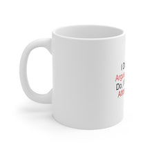 DistinctInk Glossy White Coffee / Tea Mug - I Don't Like to Argue But I WIN Attorney