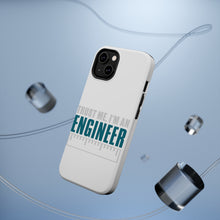 DistinctInk ToughCase for Apple iPhone, Compatible with MagSafe Charging - Trust Me I'm an Engineer