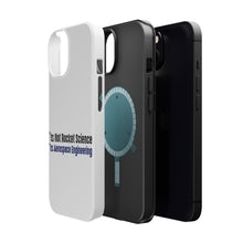 DistinctInk ToughCase for Apple iPhone, Compatible with MagSafe Charging - Not Rocket Scient - Aerospace Engineering