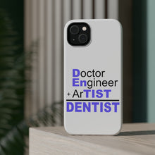 DistinctInk ToughCase for Apple iPhone, Compatible with MagSafe Charging - Doctor Engineer + Artist = Dentist