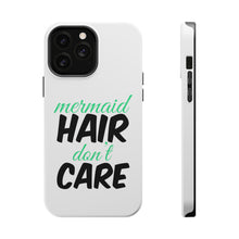 DistinctInk ToughCase for Apple iPhone, Compatible with MagSafe Charging - Mermaid Hair Don't Care