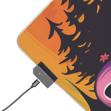 DistinctInk LED Gaming Mouse Pad with Discover Your True Path Design for Halloween  LGBTQ+ Pride