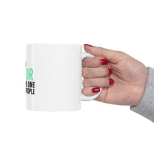 DistinctInk Glossy White Coffee / Tea Mug - I'm a Doctor But Not The One That Helps People