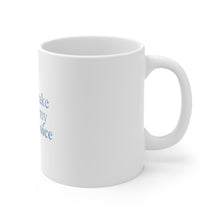 DistinctInk Glossy White Coffee / Tea Mug - Don't Make Me Use My Lawyer Voice