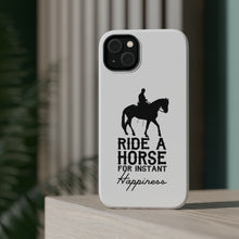 DistinctInk ToughCase for Apple iPhone, Compatible with MagSafe Charging - Ride A Horse for Instant Happiness