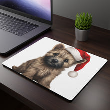 DistinctInk Mouse Pad - 1/4" Foam Rubber - Cairn Terrier Puppy Drawing
