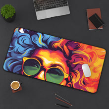 DistinctInk Desk Mat with A World of Words Design for LGBTQ+ Pride