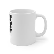 DistinctInk Glossy White Coffee / Tea Mug - Ace Ace Baby Tennis