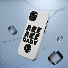 DistinctInk ToughCase for Apple iPhone, Compatible with MagSafe Charging - Ace Ace Baby Tennis