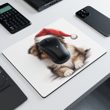 DistinctInk Mouse Pad - 1/4" Foam Rubber - Shetland Sheepdog Puppy Drawing