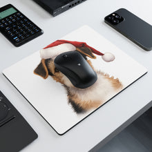 DistinctInk Mouse Pad - 1/4" Foam Rubber - Wire Fox Terrier Puppy Drawing