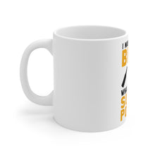DistinctInk Glossy White Coffee / Tea Mug - I Make Beer What's Your Super Power