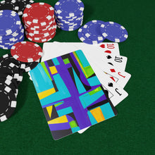Pablo D'Azure - Mid-Century Modern Playing Poker Cards