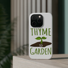 DistinctInk ToughCase for Apple iPhone, Compatible with MagSafe Charging - Thyme to Garden