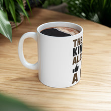 DistinctInk Glossy White Coffee / Tea Mug - The Best Kind of Alcohol is A LOT