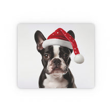 DistinctInk Mouse Pad - 1/4" Foam Rubber - Boston Terrier