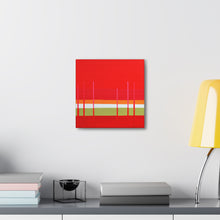 Jackson Magnolia - Mid-Century Modern Canvas Wall Art Decor