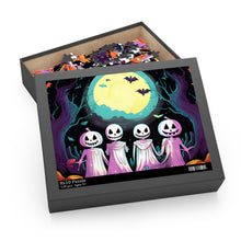 DistinctInk Jigsaw Puzzle with Exploring the Unknown Design for Halloween  LGBTQ+ Pride
