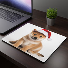 DistinctInk Mouse Pad - 1/4" Foam Rubber - Shiba Inu Puppy