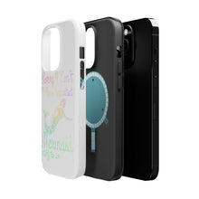DistinctInk ToughCase for Apple iPhone, Compatible with MagSafe Charging - Sorry I Have Important Mermaids Stuff