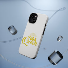DistinctInk ToughCase for Apple iPhone, Compatible with MagSafe Charging - Yoga Queen Crown