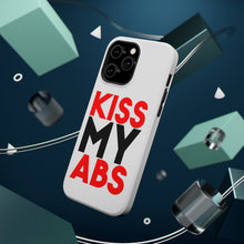 DistinctInk ToughCase for Apple iPhone, Compatible with MagSafe Charging - Kiss My Abs