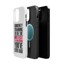DistinctInk ToughCase for Apple iPhone, Compatible with MagSafe Charging - Training to be Hottest Ex Girlfriend Ever