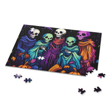 DistinctInk Jigsaw Puzzle with "Mindful Connections" Design for Halloween  LGBTQ+ Pride