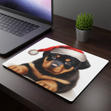 DistinctInk Mouse Pad - 1/4" Foam Rubber - Rottweiler Puppy Drawing