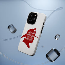 DistinctInk ToughCase for Apple iPhone, Compatible with MagSafe Charging - Feel Safe at Night Sleep with a Firefighter
