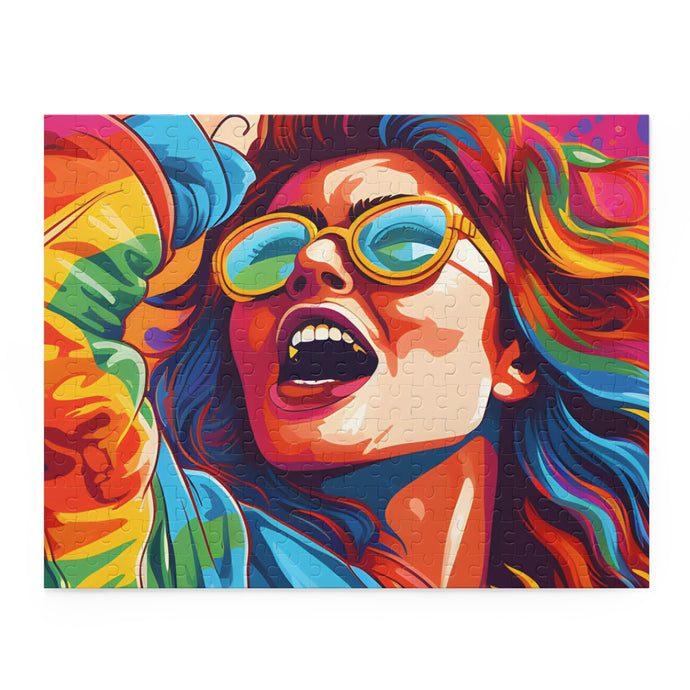DistinctInk Jigsaw Puzzle with Addictive Adventure Story Design for LGBTQ+ Pride