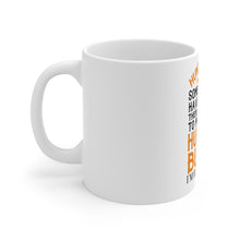 DistinctInk Glossy White Coffee / Tea Mug - Hunting Dad - Raising My Hunting Buddy