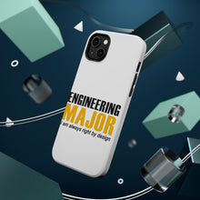 DistinctInk ToughCase for Apple iPhone, Compatible with MagSafe Charging - Engineering Major Always Right By Design